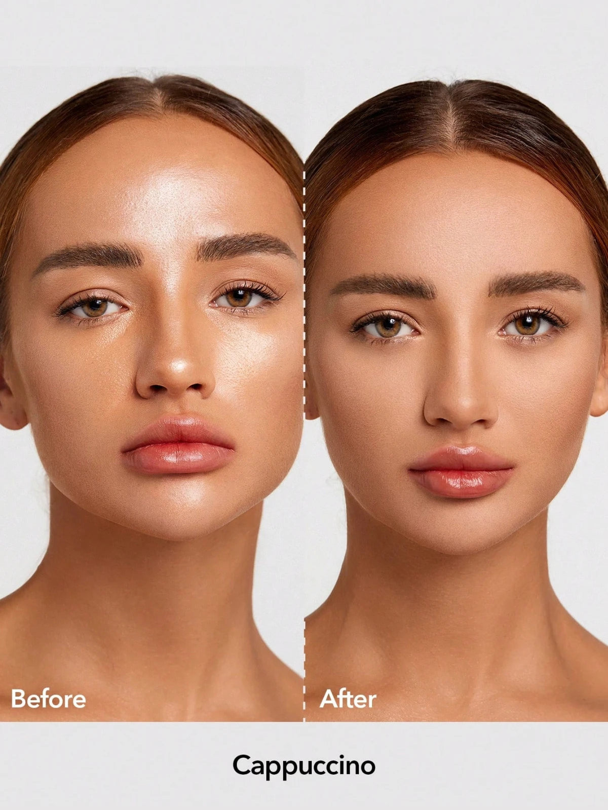 Light Brown Face Setting Powder with Natural Glow for Long-Lasting Makeup Finish