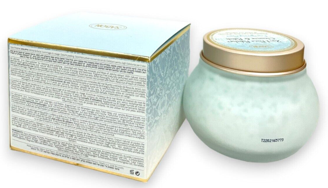 2-in-1 Face Polisher Energizing Mint - Skin Cleanser & Exfoliator 200ml