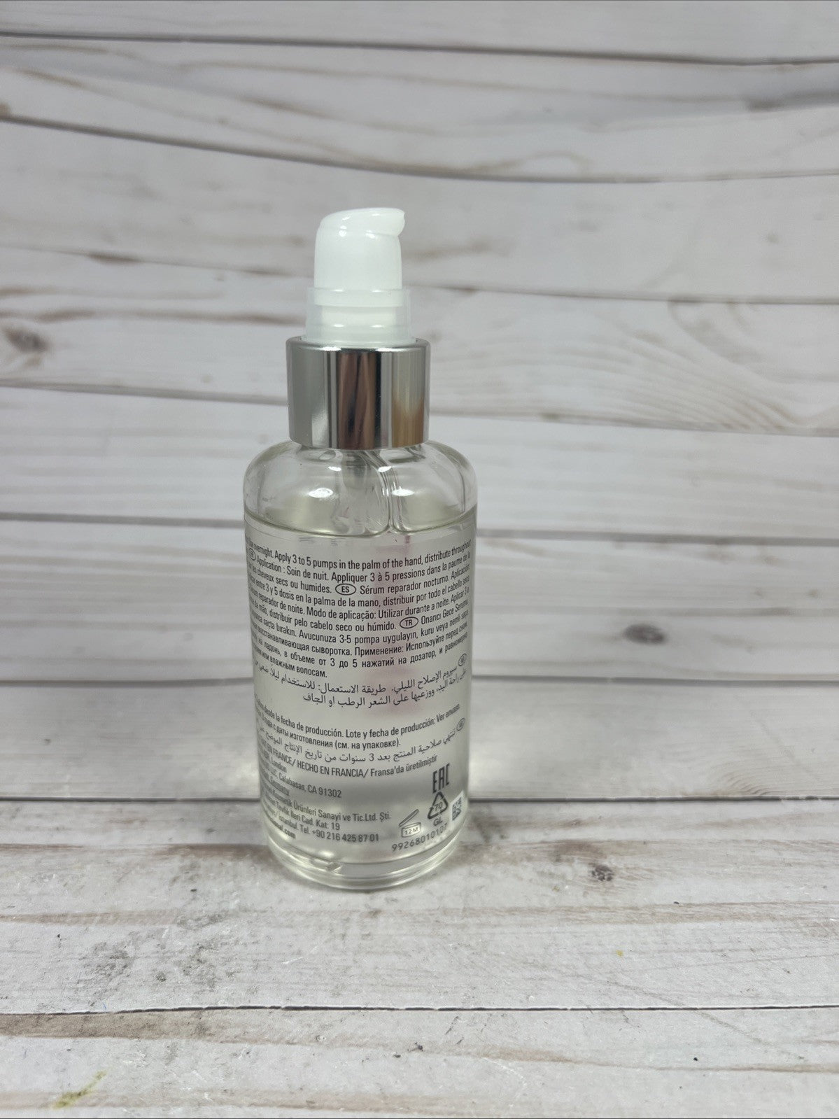 Sebastian Penetraitt Overnight Hair Repair Serum with Hyaluronic Acid 3.2oz