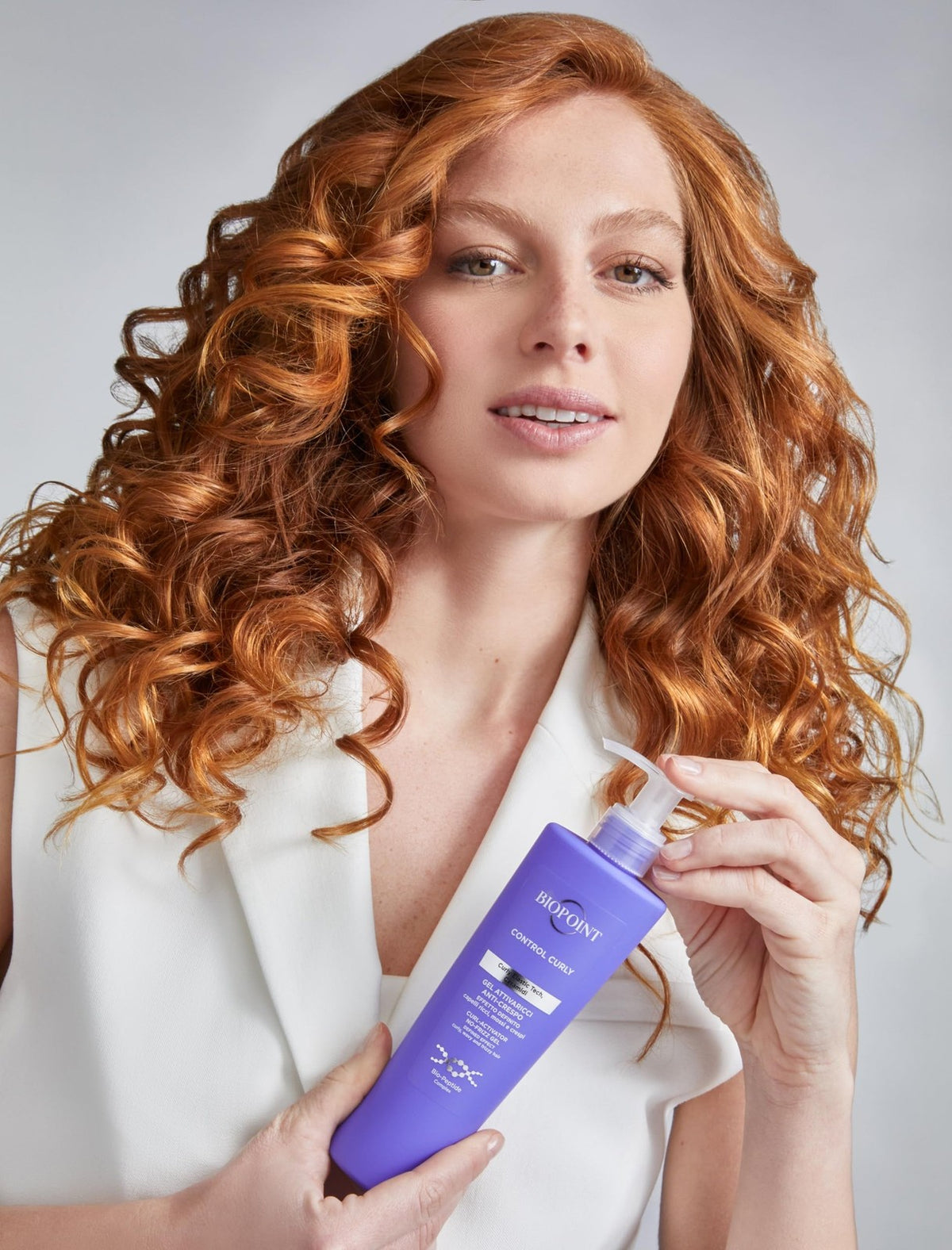 Anti Frizz Curl Defining Hair Gel for Curly & Wavy Hair - Protects & Shapes Curls