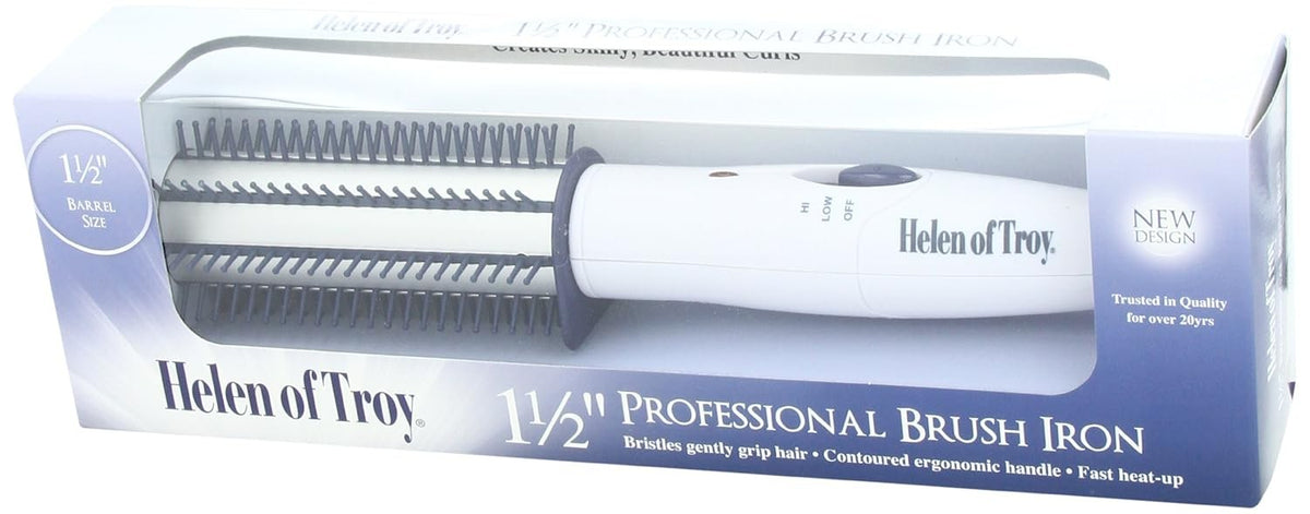 Barrel Curly Hair Brush Iron 1514 1Pack Smoothing High & Low Heat