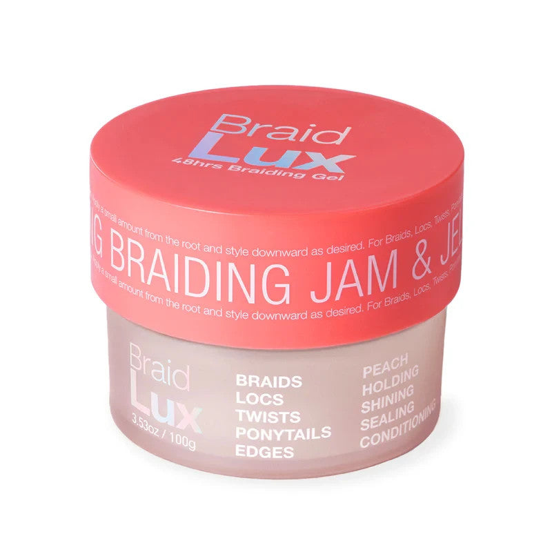 Braid Lux Locs, Twists & Edges Gel - Maximum Hold 3.53oz
