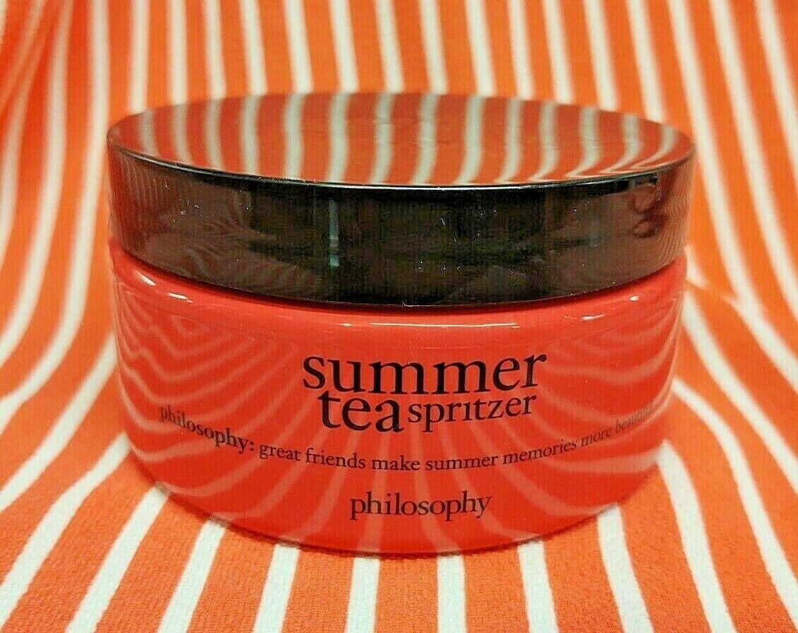 Philosophy SUMMER TEA SPRITZER Glazed Body Souffle Lotion Moisturizer