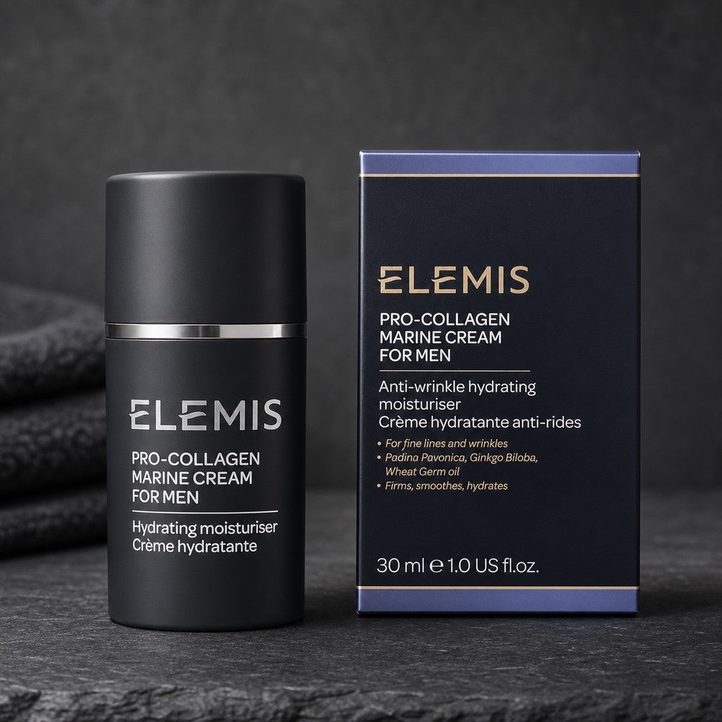 Elemis Pro-Collagen Marine Cream for Men 30ml Hydrating Anti-Aging Moisturizer