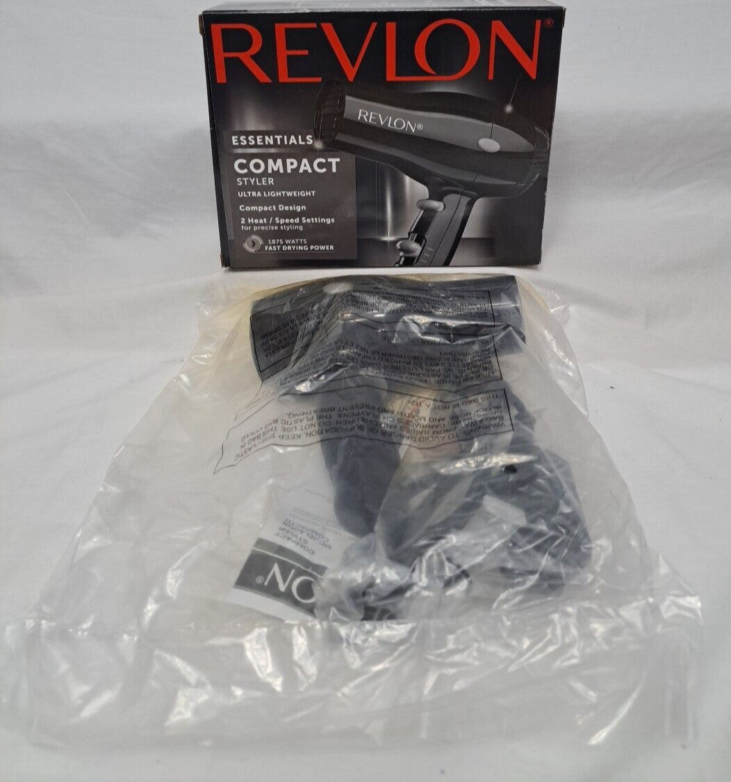 Revlon Essentials Compact Hair Dryer RVDR5034 - 2 Heat & 2 Speed Settings