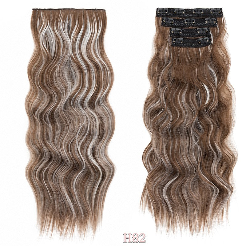 Double Weft Clip-In Human Hair Extensions Full Head - Multiple Colors & Lengths