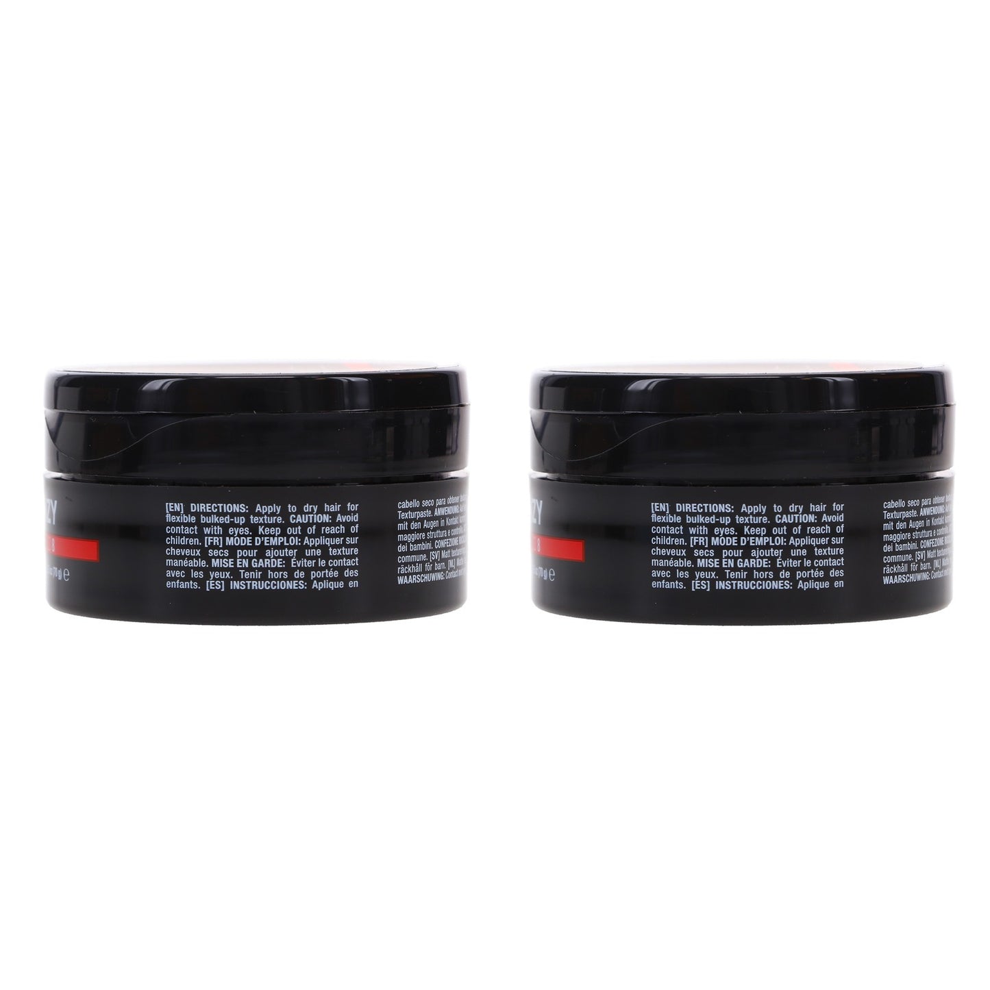 Hair Styling Pomade 2.5 oz - 2 Pack, Texturizing & Flexible Hold
