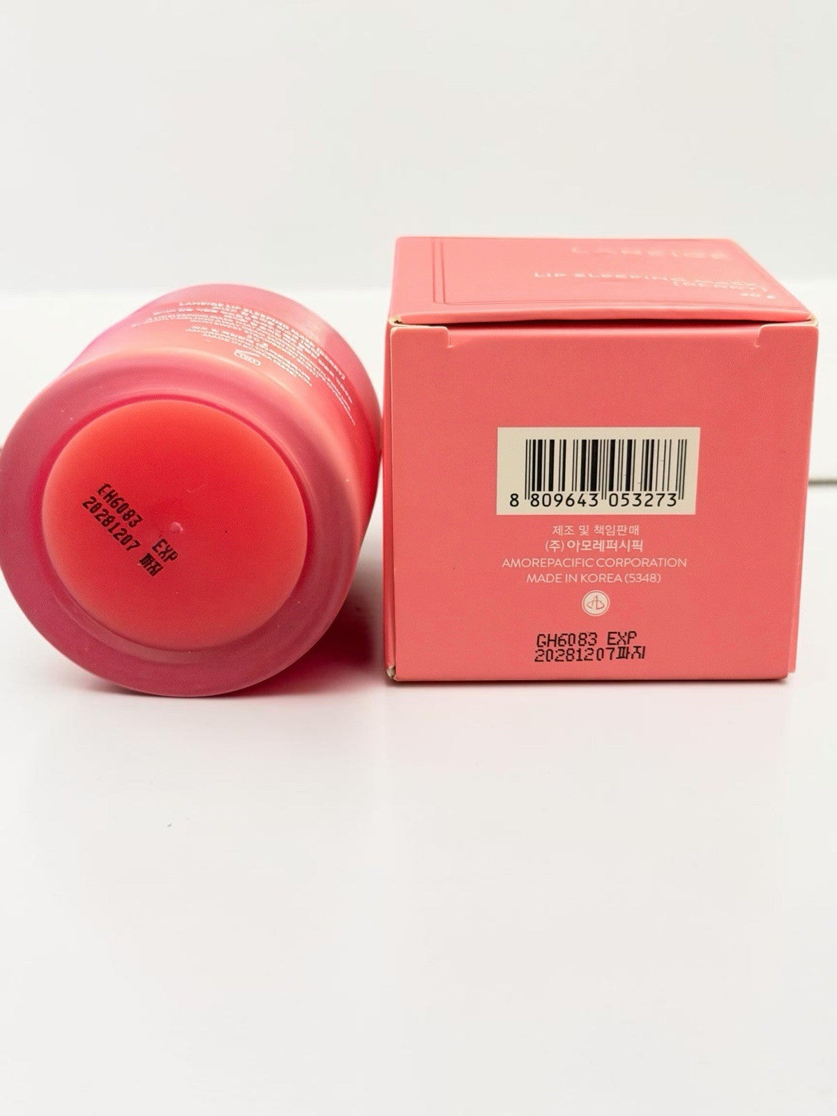 Laneige Lip Sleeping Mask Berry 20g Hydrating Overnight Lip Treatment - K-Beauty