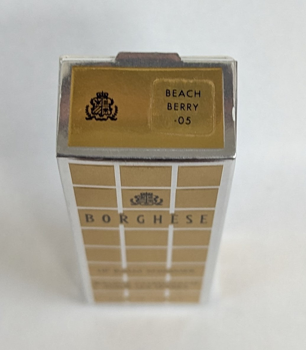 Lot of 2 Borghese Lip Balm Shimmer 05 Beach Berry 0.45 fl oz - New
