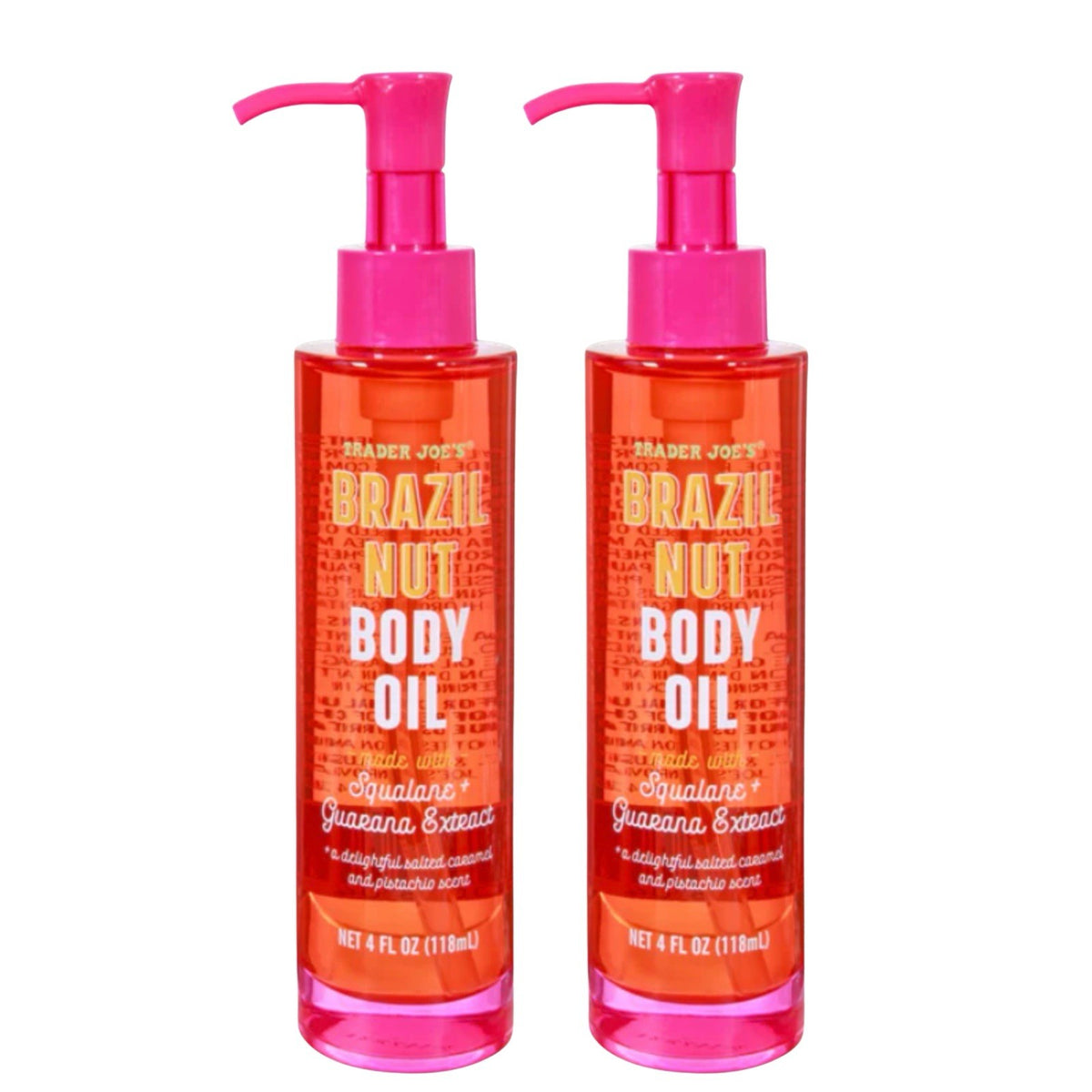Brazil Nut Body Oil 4 fl oz - Ultra Rich Hydrating (2 Pack)