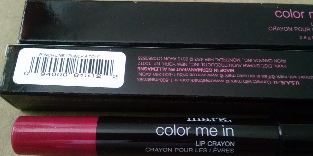 Lip Crayon Set - Avon Mark Color Me In 4-Piece Lipstick & Gloss