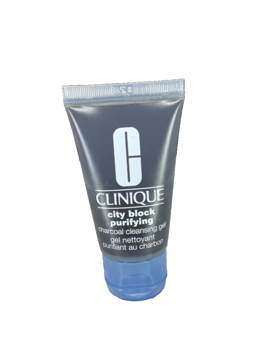 Clinique Charcoal Cleansing Gel 1 oz for Purifying Skin - New