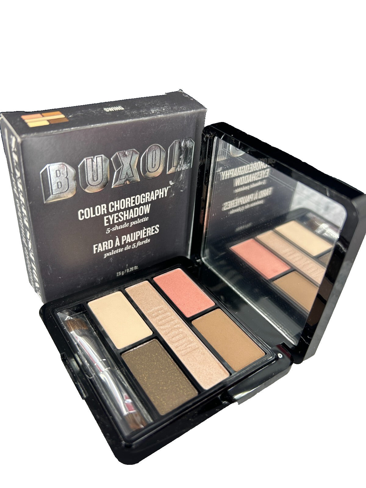 Eyeshadow Palette - 5 Shades for Eye Makeup, Nude and Shimmer Colors