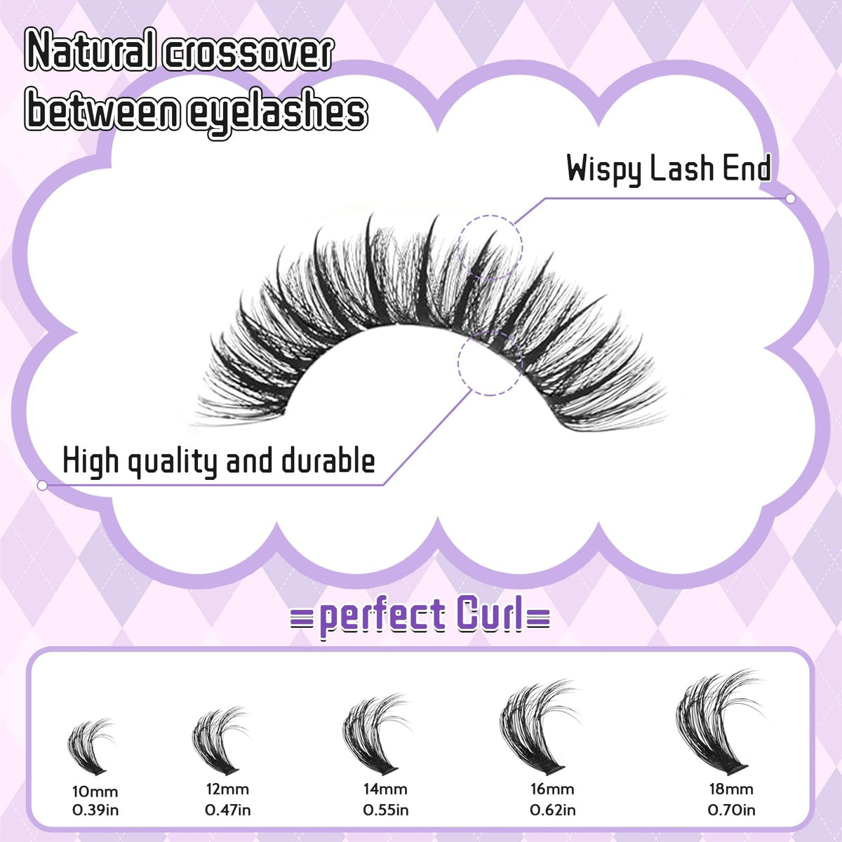 DIY Lash Extension Kit with 100D+150D Volume Lashes & Accessories
