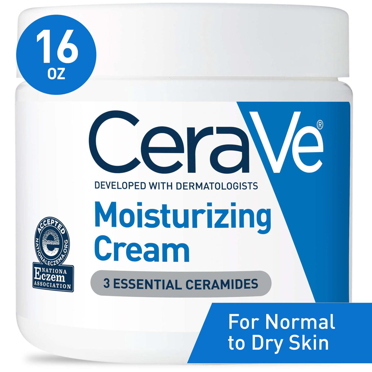 CeraVe Moisturizing Cream 16 oz NEW
