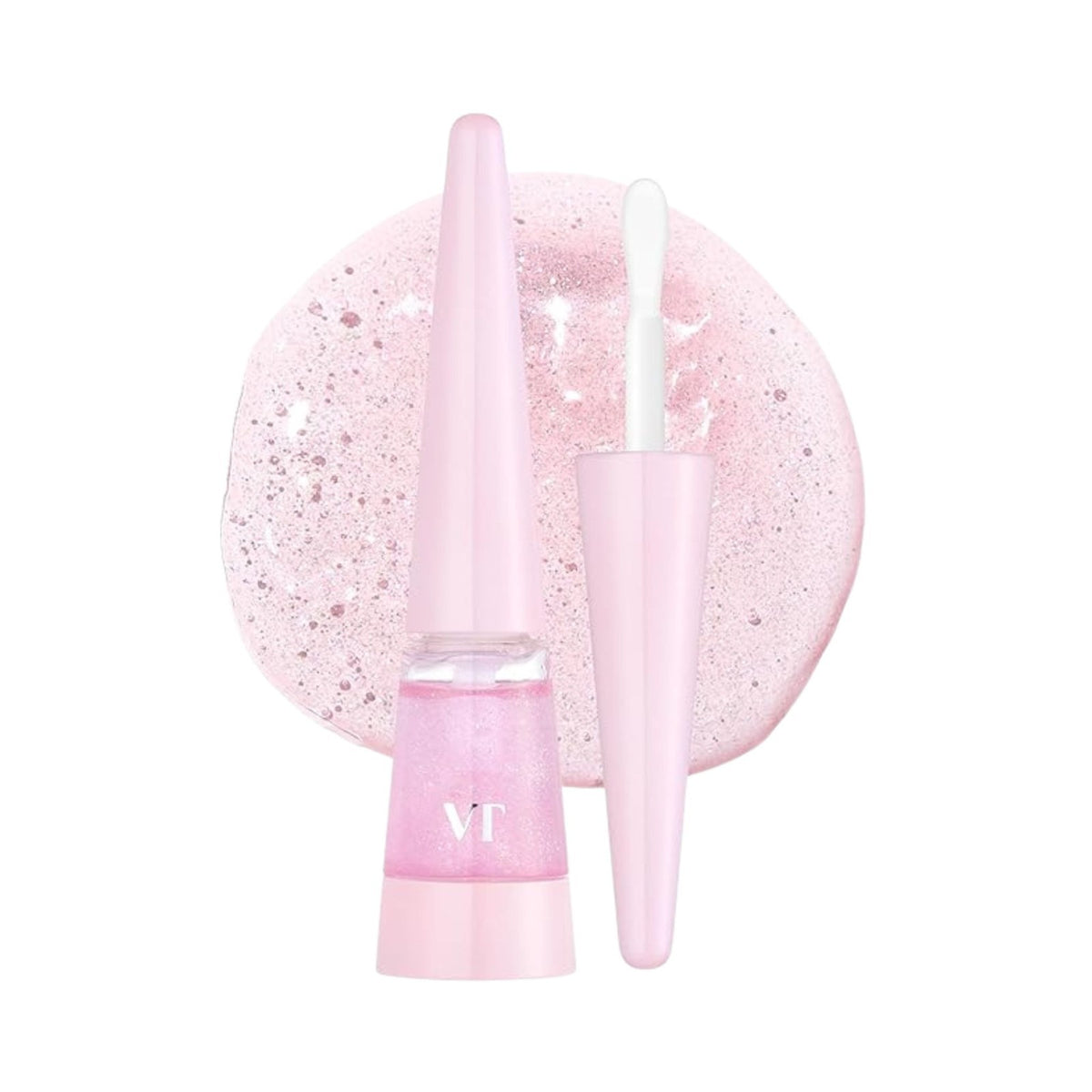 Lip Plumper Gloss with Subtle Sparkle - Volumizing Lip Shine 4.5g