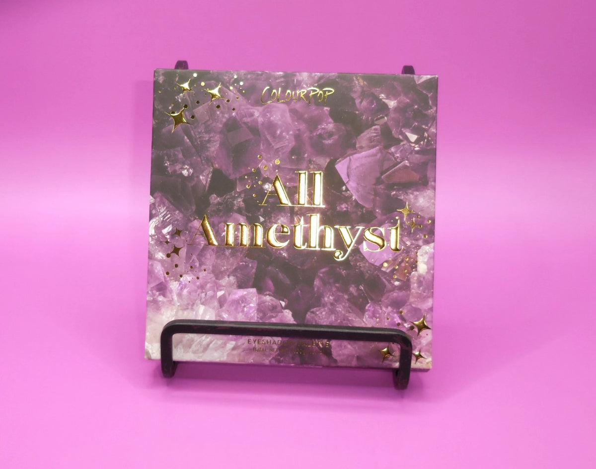 Pressed Powder Eyeshadow Palette - 9g Amethyst Shades, Cruelty-Free