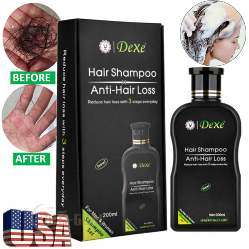 Anti Hair Loss Shampoo Natural Herbal Growth Treatment Regrowth