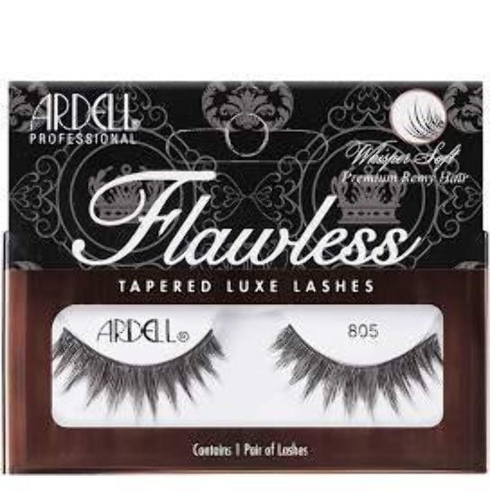 Ardell Flawless Tapered Luxe False Eyelashes - Black, Style 805