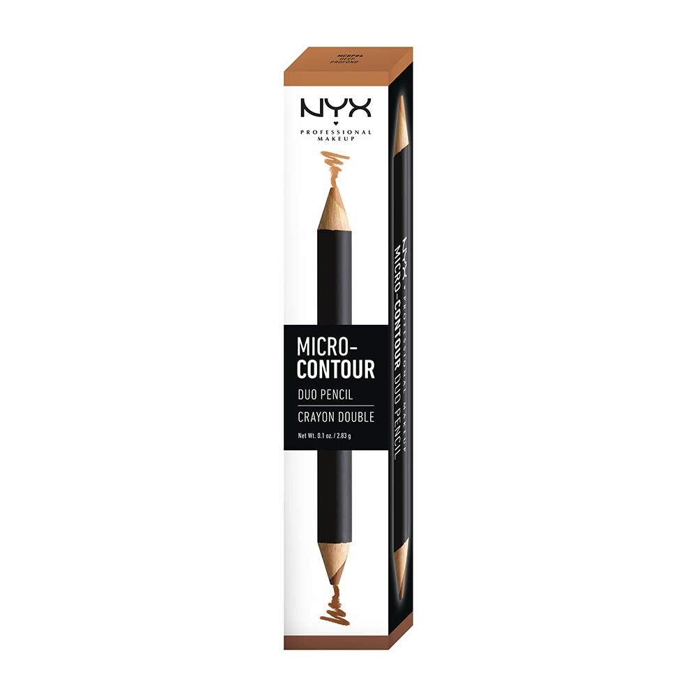 Micro-Contour Duo Pencil for Face Contouring - Deep Shade