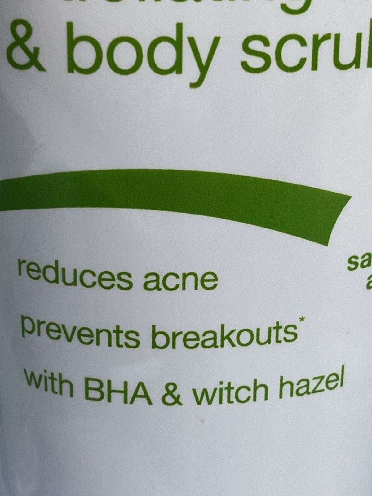 2 Alba Botanica Acnedote Exfoliating Face & Body Scrub 8 oz New