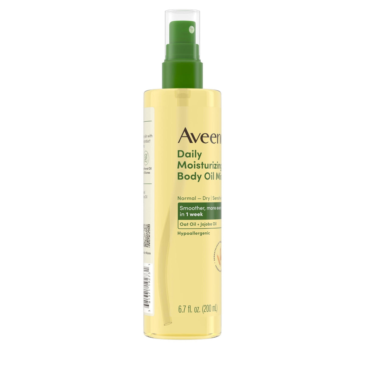 Dry Body Oil Mist with Oat & Jojoba Oil 6.7oz