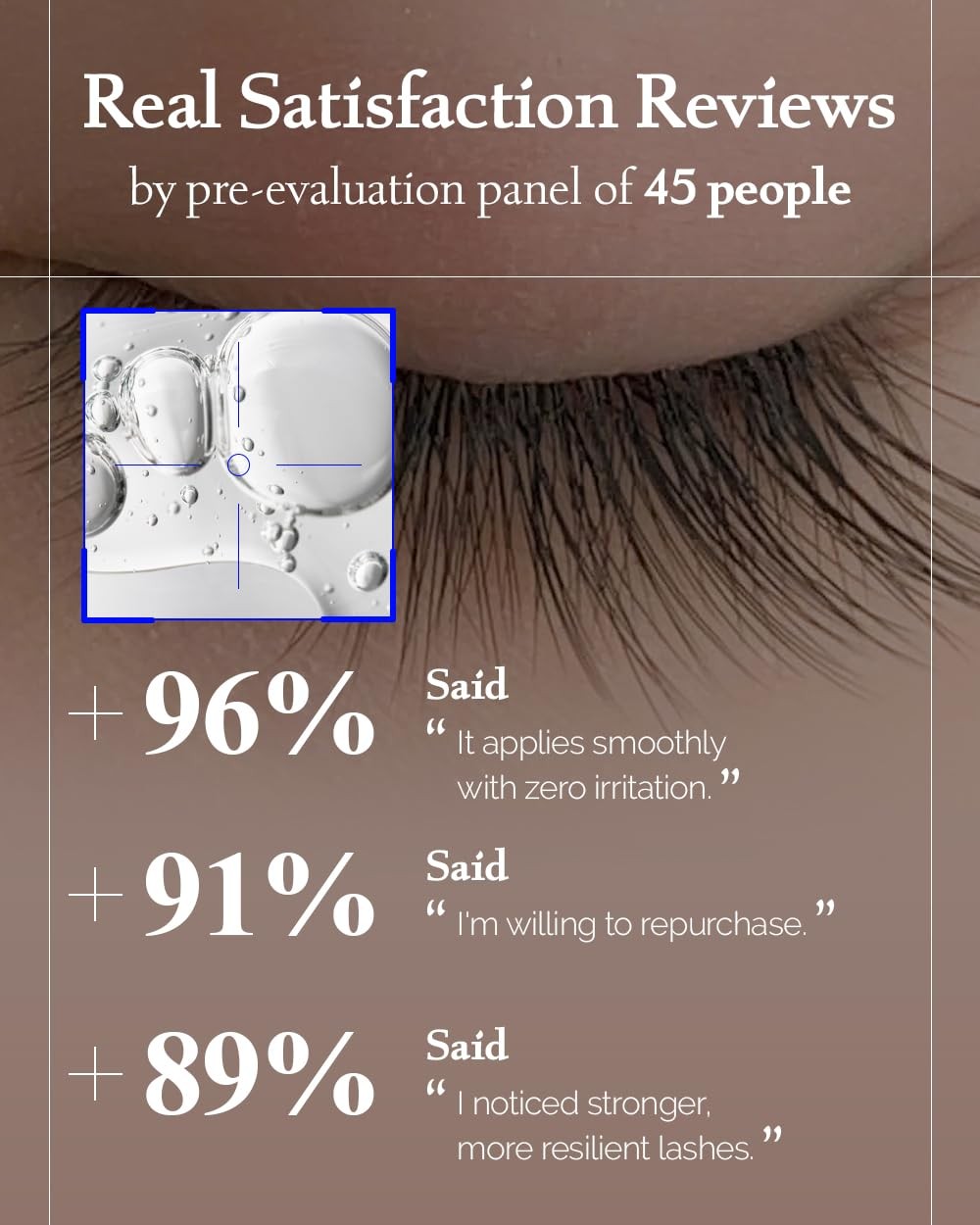 Eyelash Serum with Peptides and Hyaluronic Acid - Nourishing Lash Growth