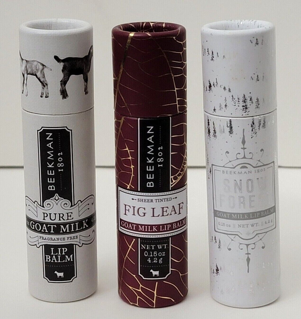 Assorted Lip Balm Set - Hydrating & Tinted Options, 3-Pack