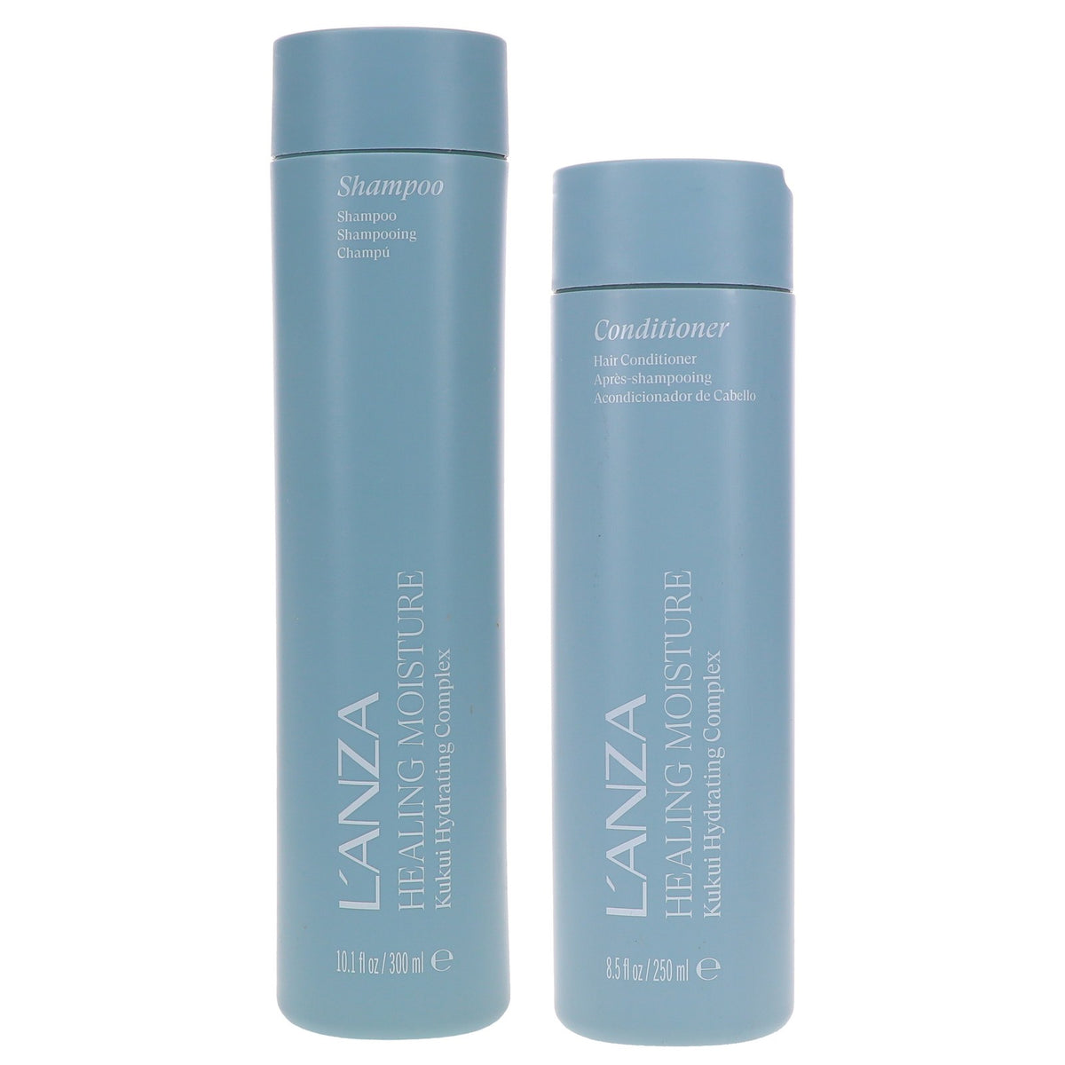 Healing Moisture Kukui Hydrating Shampoo & Conditioner Set - Nourishing Hair Care