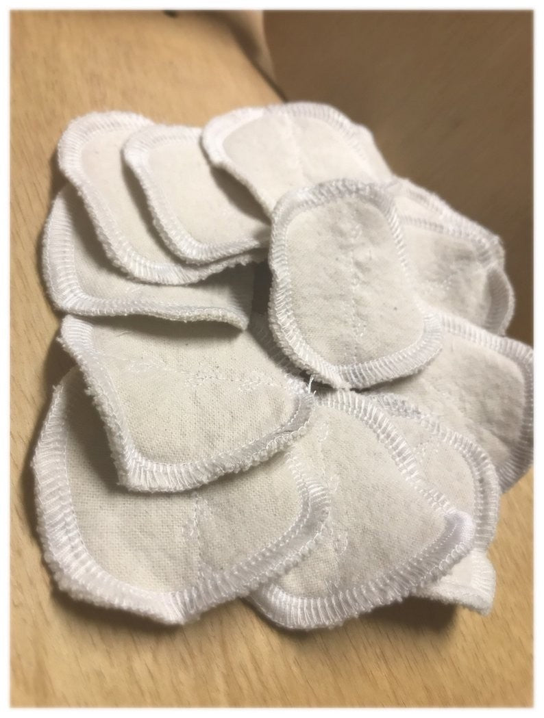 Reusable Cotton Rounds Facial Pads Set - Eco-Friendly Makeup & Skincare