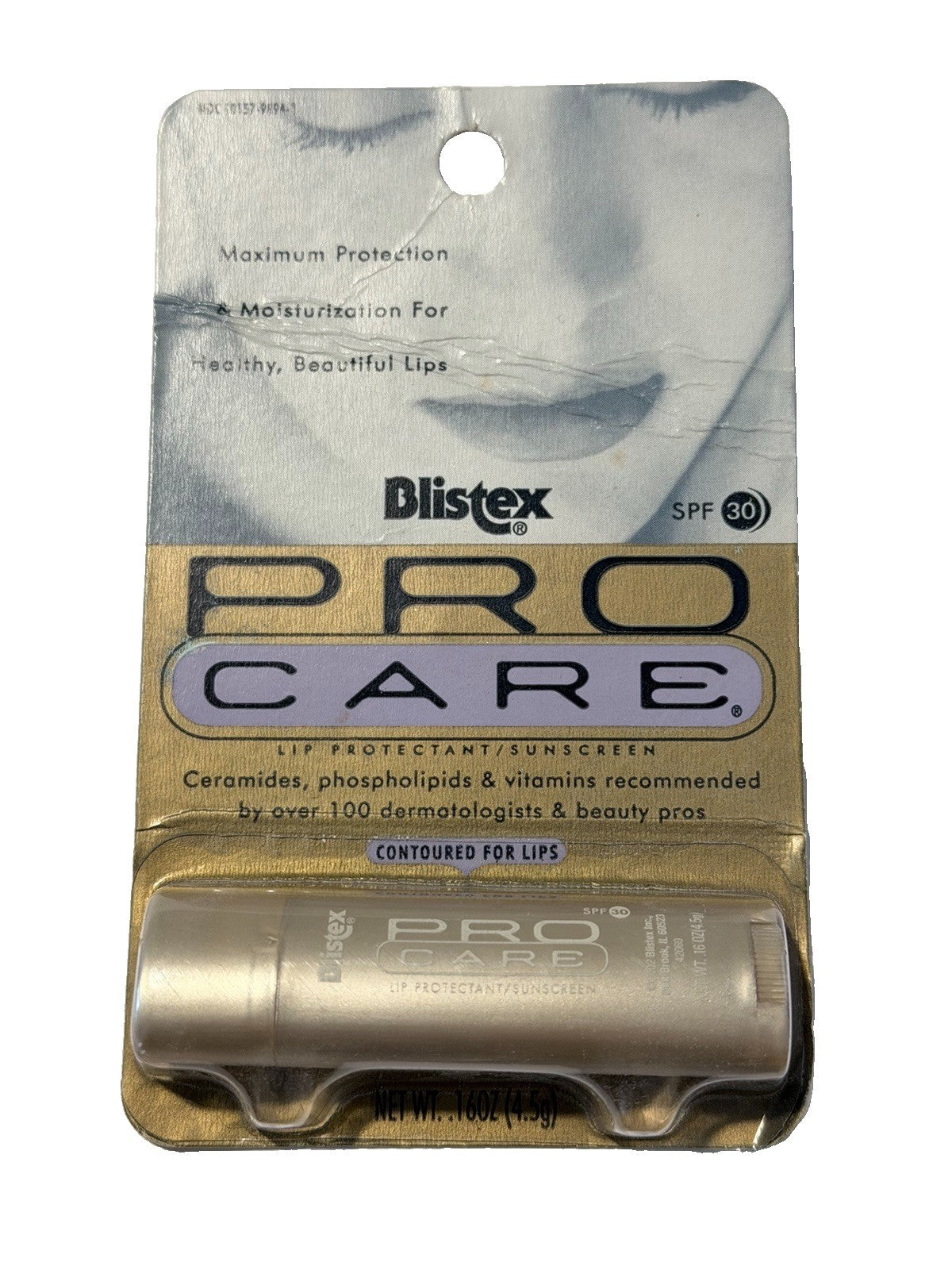 Contoured Lip Balm - Sealed, RARE Blistex Pro Care