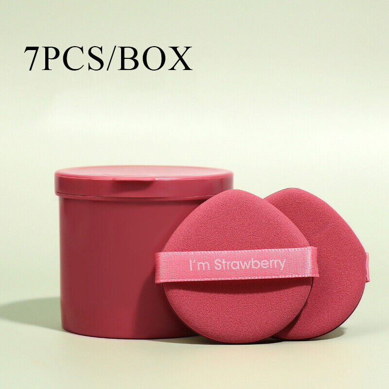 Makeup Replacement Puff Set - Air Cushion Sponge for Wet or Dry Use, 7 Pieces