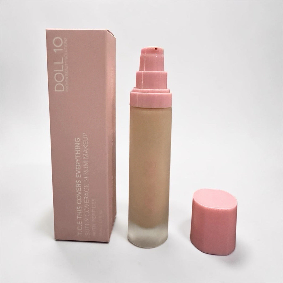 Doll 10 TCE Super Coverage Serum Foundation - Fair Light, 33 mL