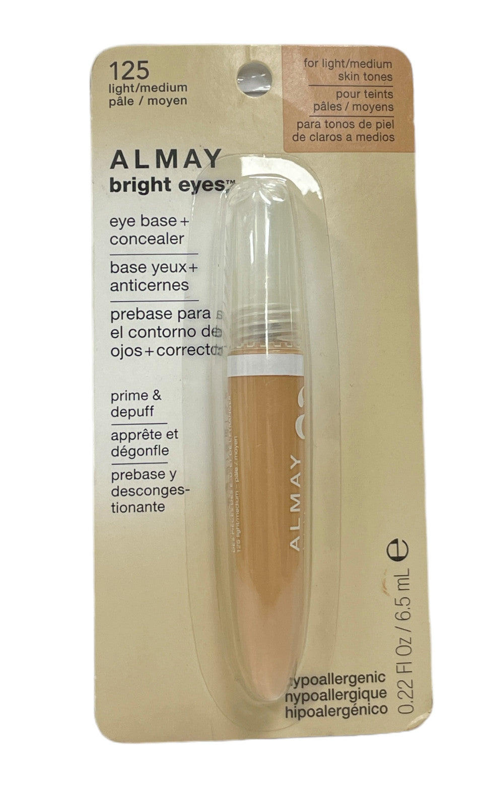 Bright Eyes Eye Base and Concealer - Multiple Shades, 0.22 fl oz / 6.5 ml