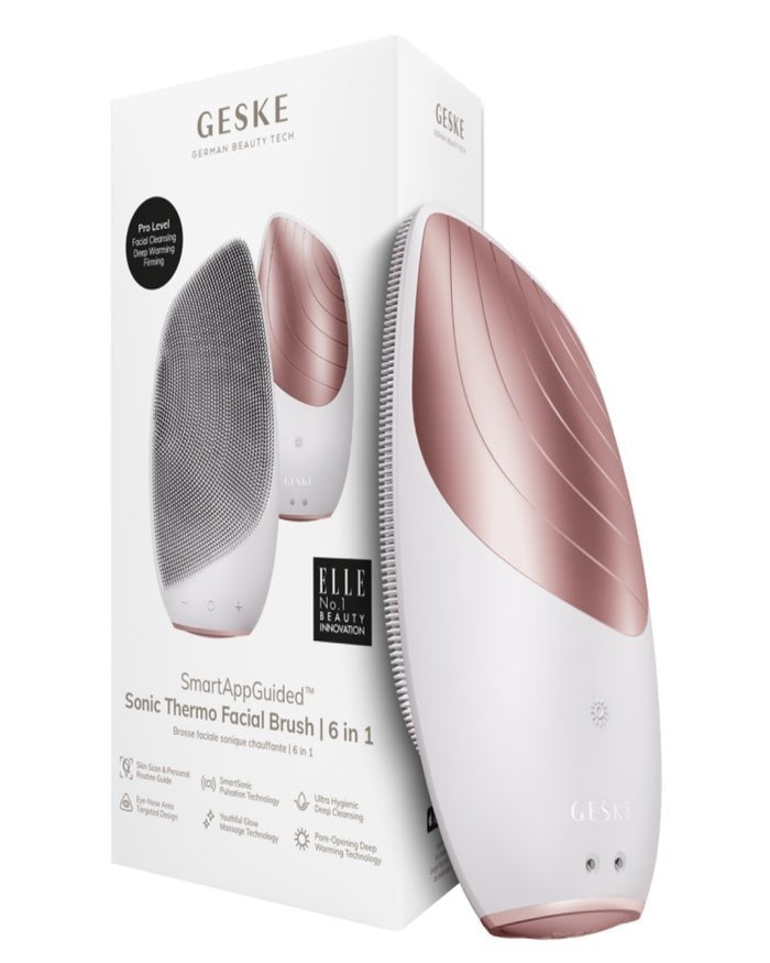 Sonic Thermo Facial Brush 6-in-1 for Deep Cleansing & Skin Rejuvenation