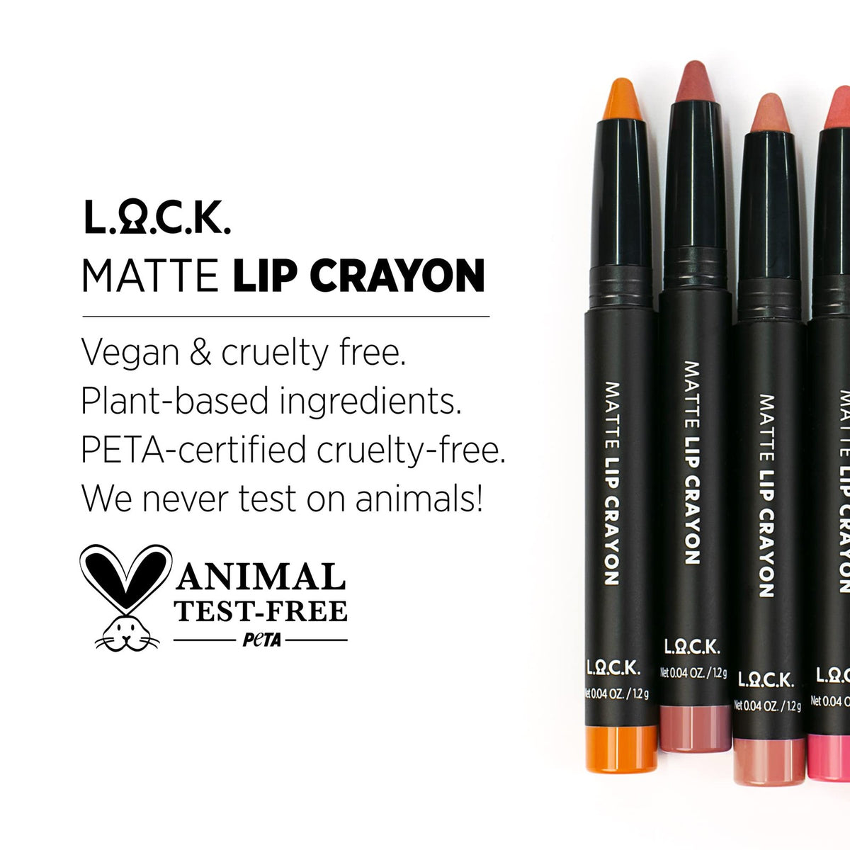 Matte Lip Crayon 04 Rosebay - Multi-Use Lip Liner & Lipstick