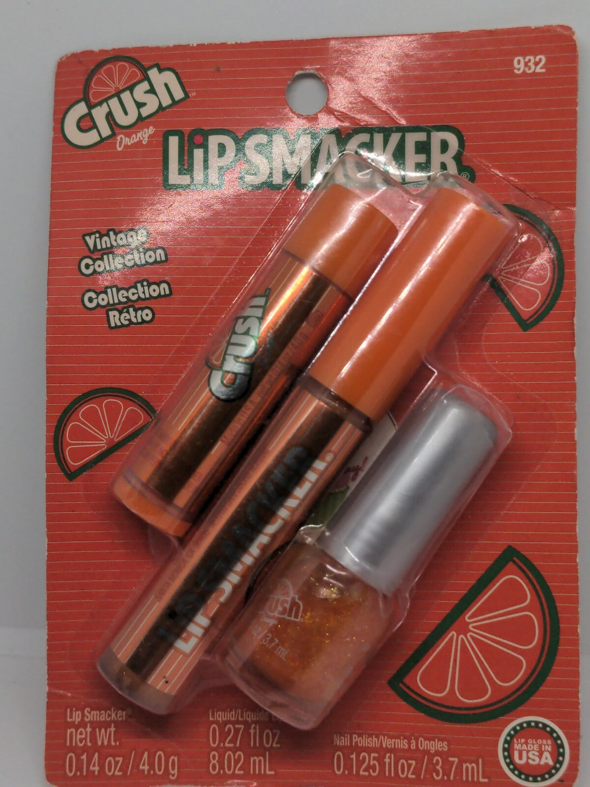 Lip Smacker Orange Crush Lip Balm - Vintage Collection Rare Lip Care