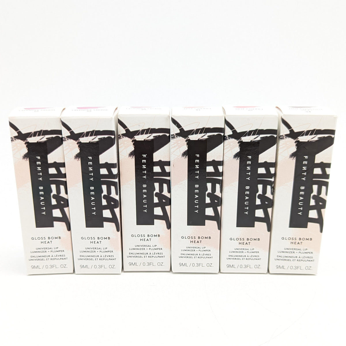 Lip Gloss Set with Plumpers and Highlighters - Lavender, Cherry & More