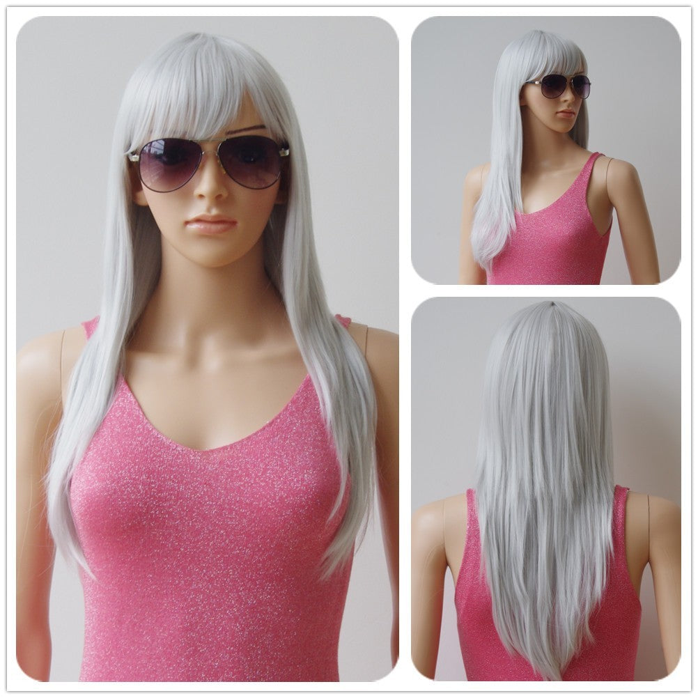 Long Ombre Wigs - Heat Resistant Synthetic Hair, Thick Full Wigs