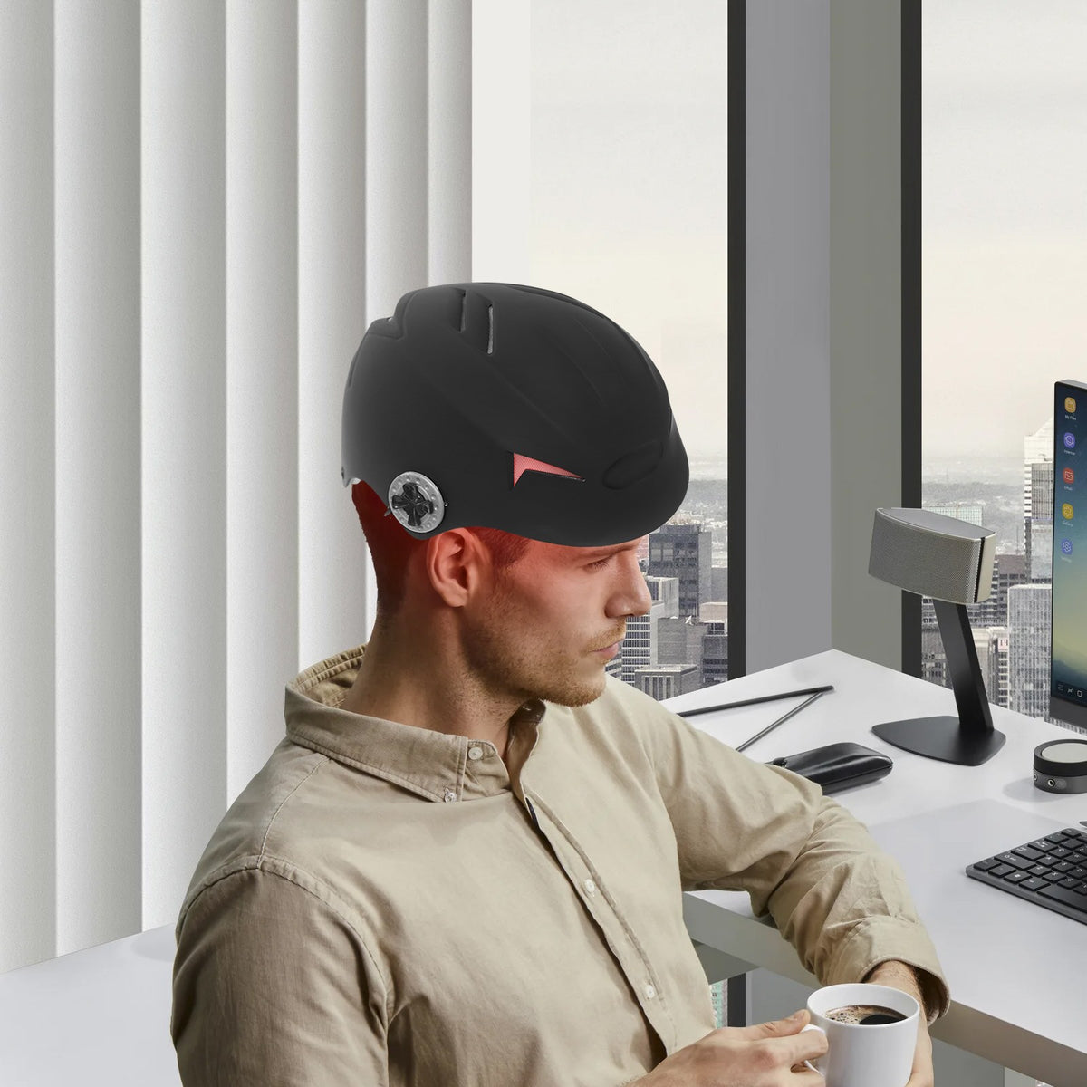 Laser Hair Growth Cap Loss Treatment Device Regrowth Helmet Therapy