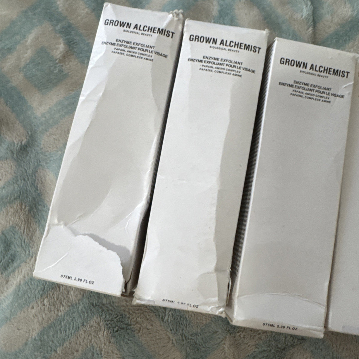 Grown Alchemist - Enzyme Exfoliant 2.53 fl oz **LOT OF 5** NEW. BOX