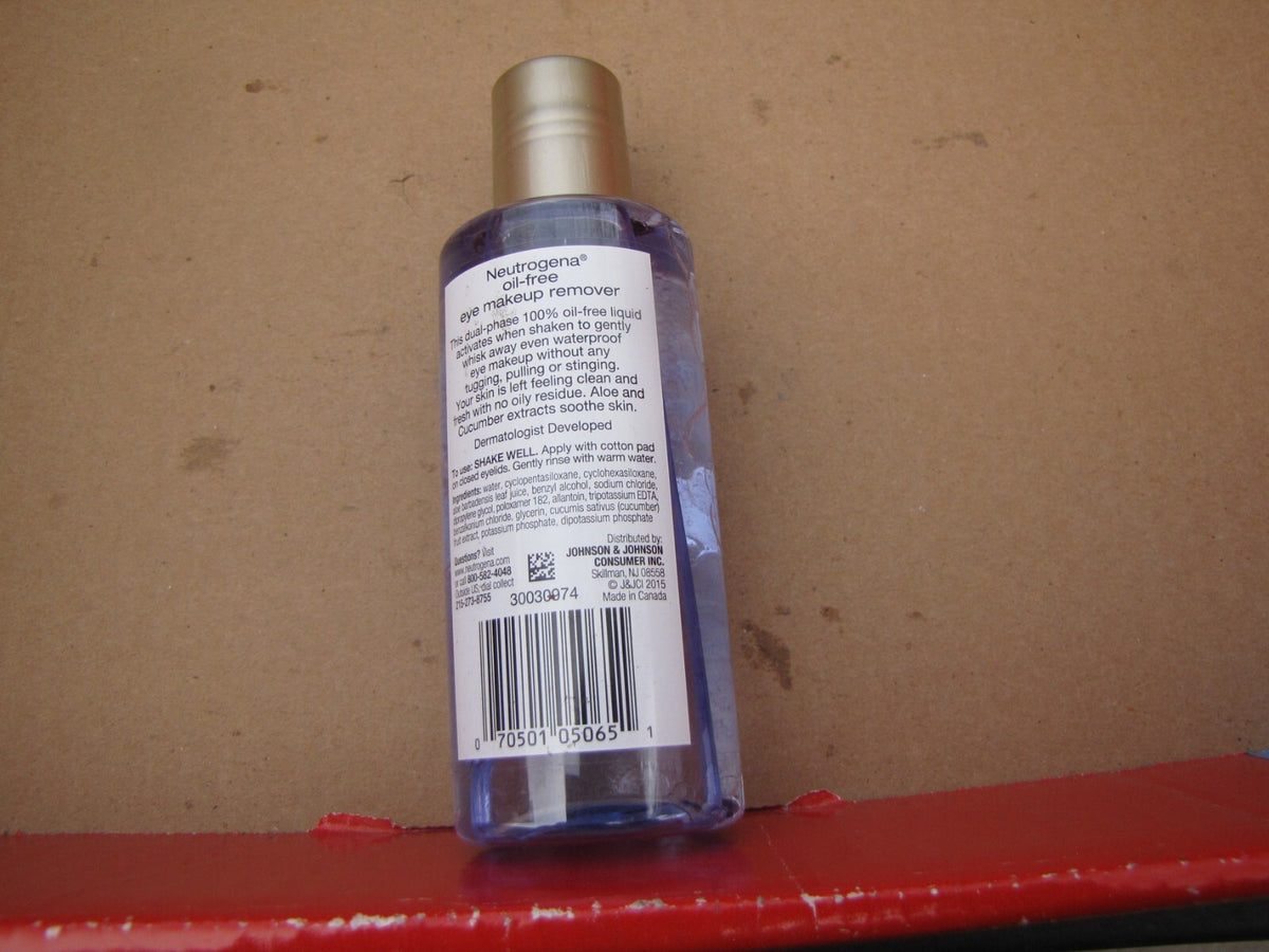 Neutrogena Oil-Free Eye Makeup Remover 5.5 fl oz - Gentle & Effective