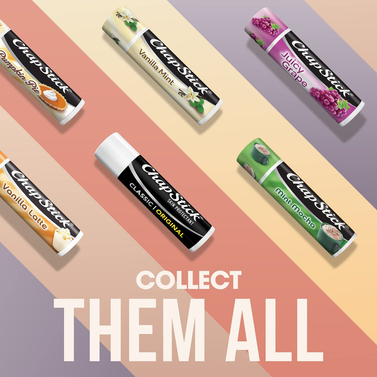 Bulk Lip Balm Set - 12 Moisturizing Clear Lip Care Sticks