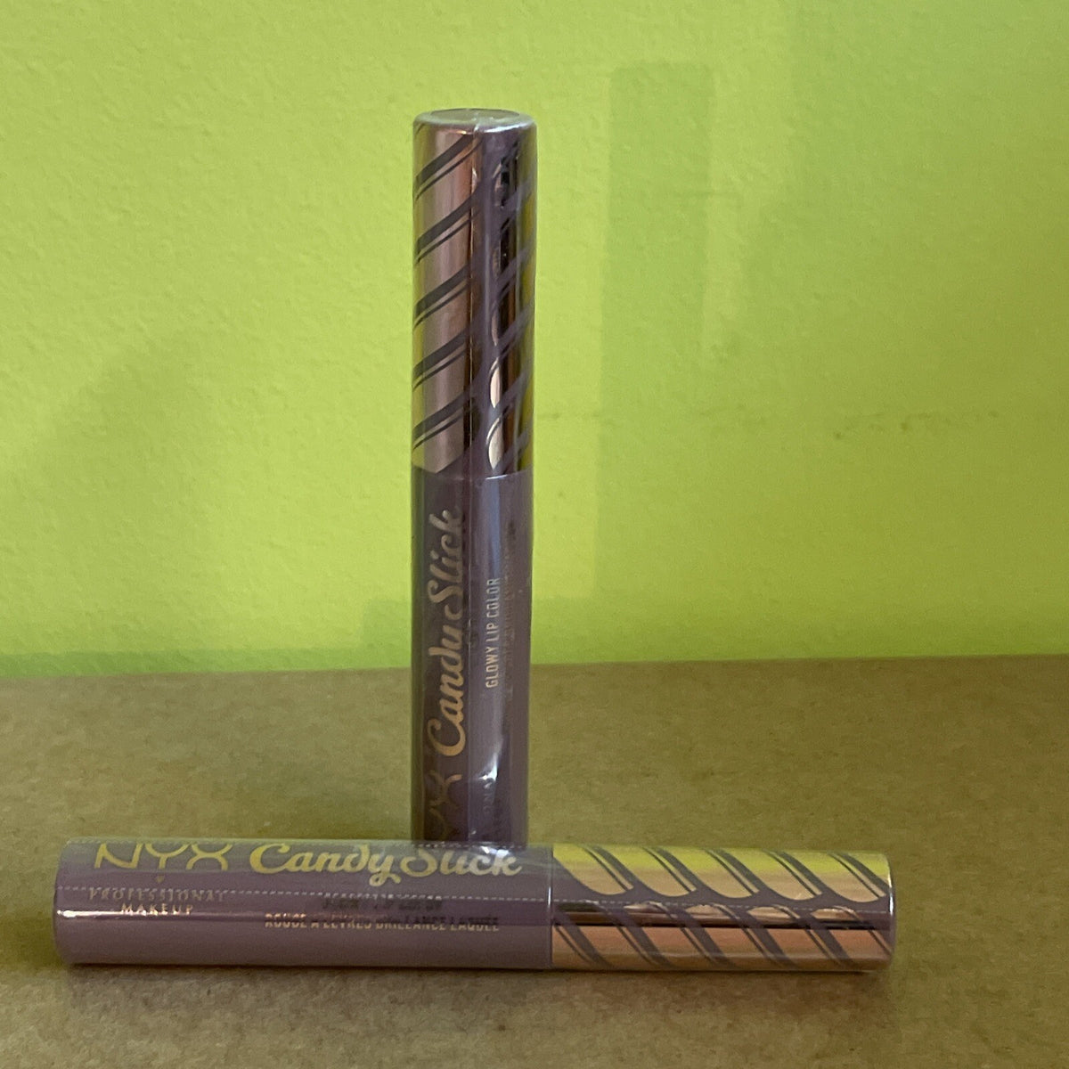 Lot of 2 Lip Gloss Set - Candy Slick Glowy Lip Color - S’more Please