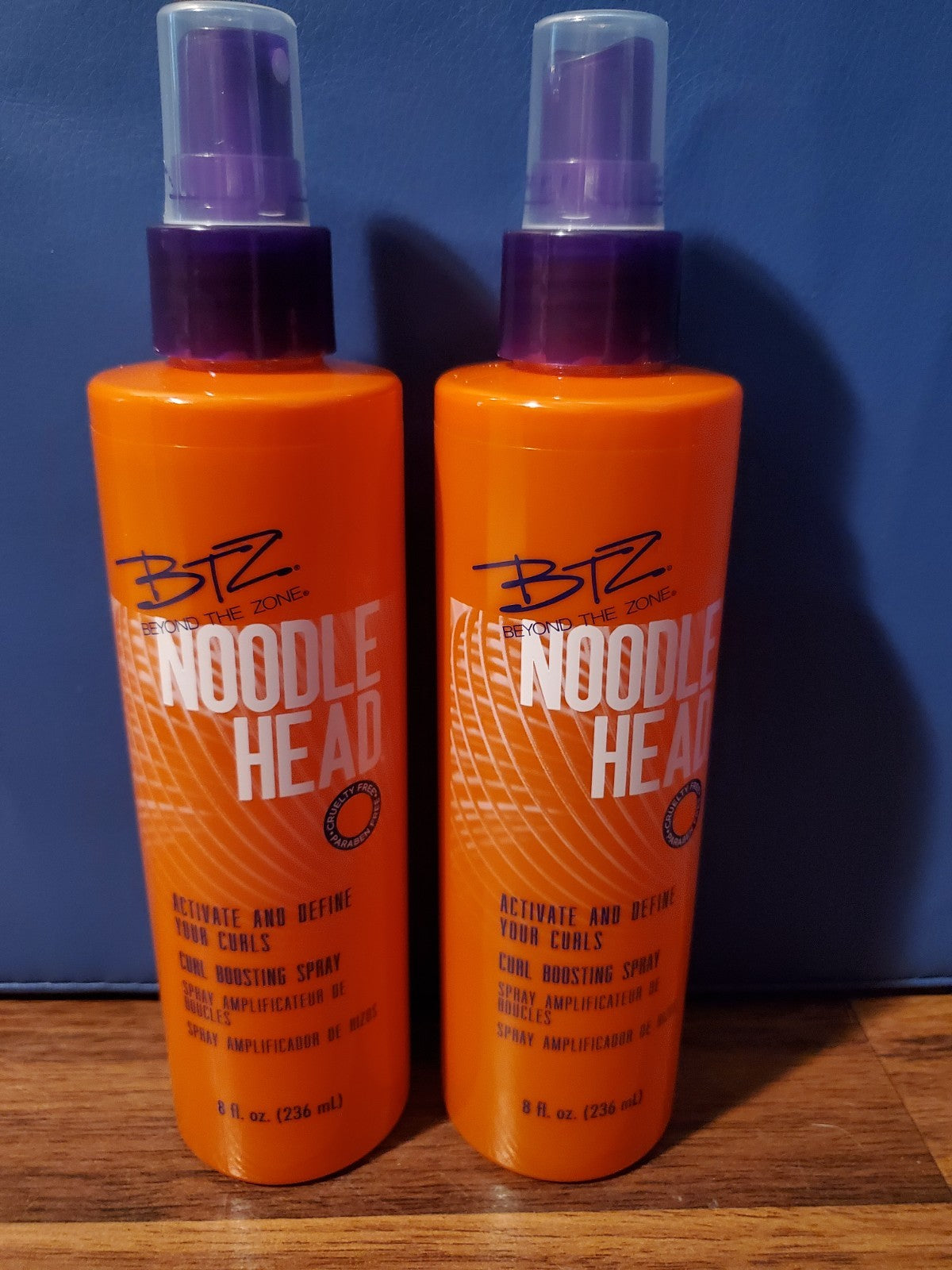 2-Pack Hair Curl Boosting Spray - Noodle Head 8 oz Bottles