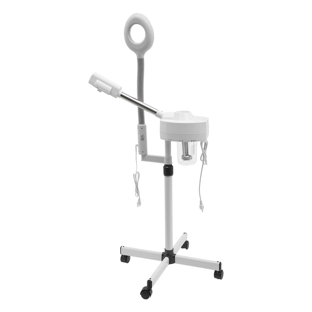 2 in 1 Facial Steamer with 5X LED Magnifying Lamp