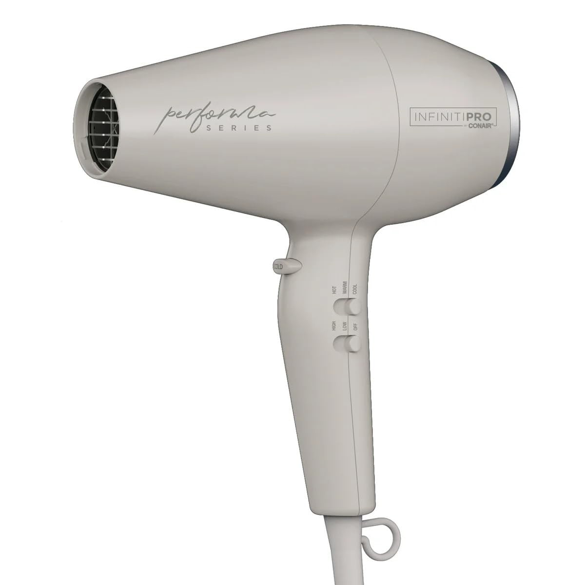 Conair InfinitiPRO Performa Series Hair Dryer with 4 Attachments, Ionic & Ceramic Technology