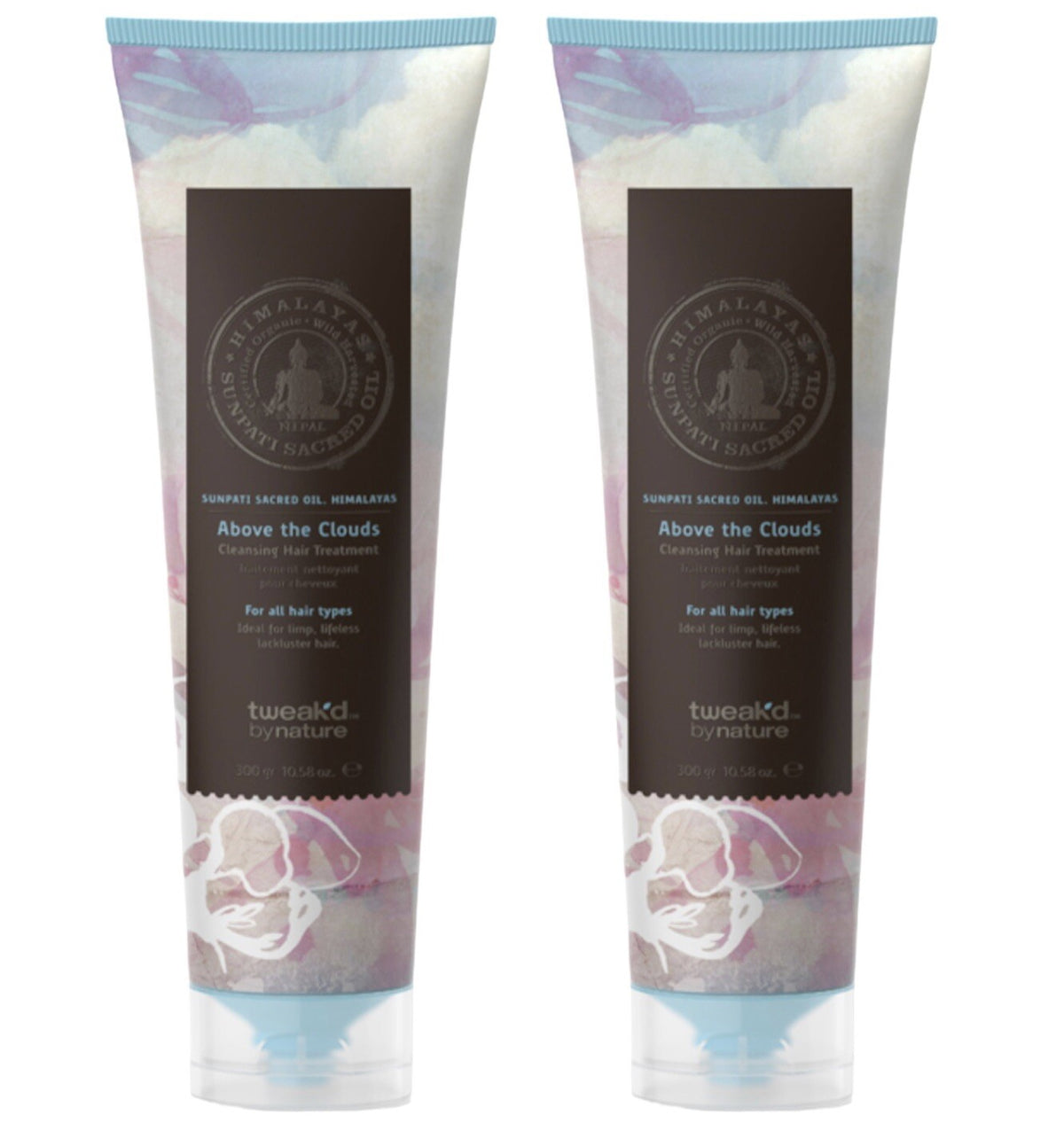 Tweak'd By Nature Cleansing Hair Treatment Above The Clouds 10.58oz - 2 Jumbo Tubes