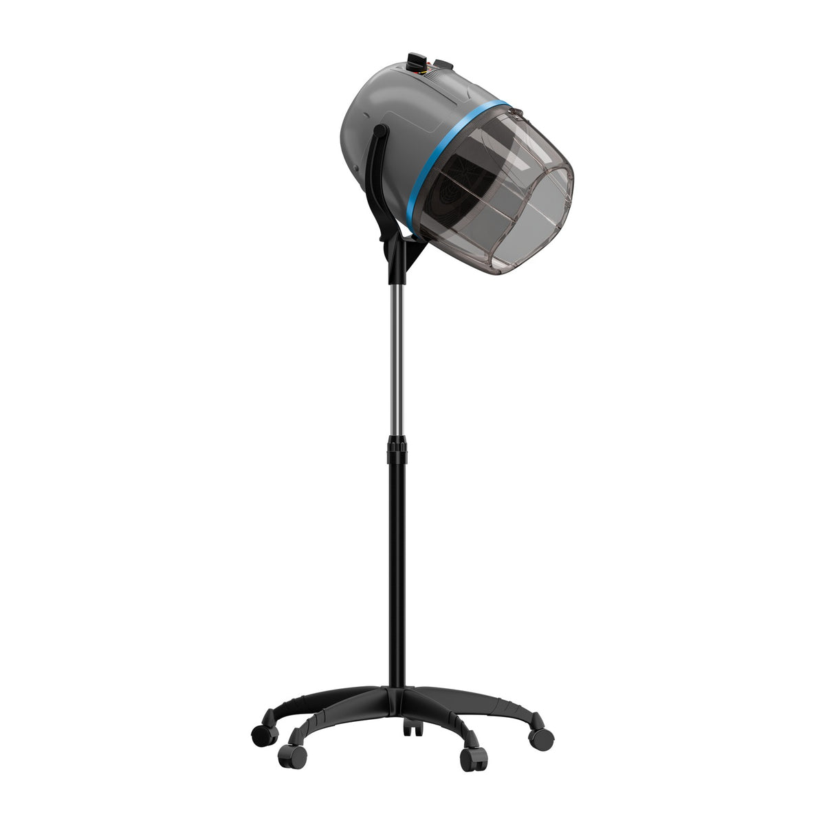 Adjustable Hooded Floor Salon Hair Bonnet Dryer Stand Up W/Wheels