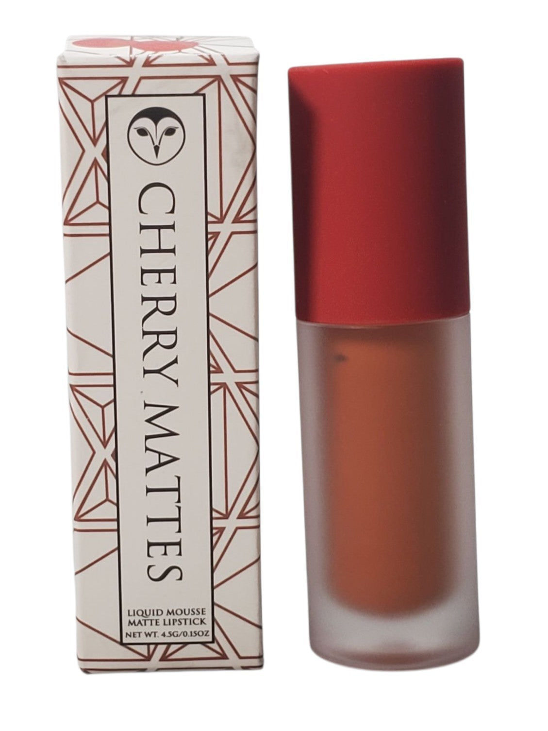 Liquid Matte Lipstick - Cherry Shade Backseat Bingo, Long-Lasting & Bold